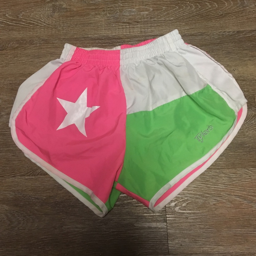 Texas flag running shorts